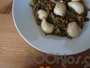 Η συνταγή της ημέρας: Σουπιές με χόρτα